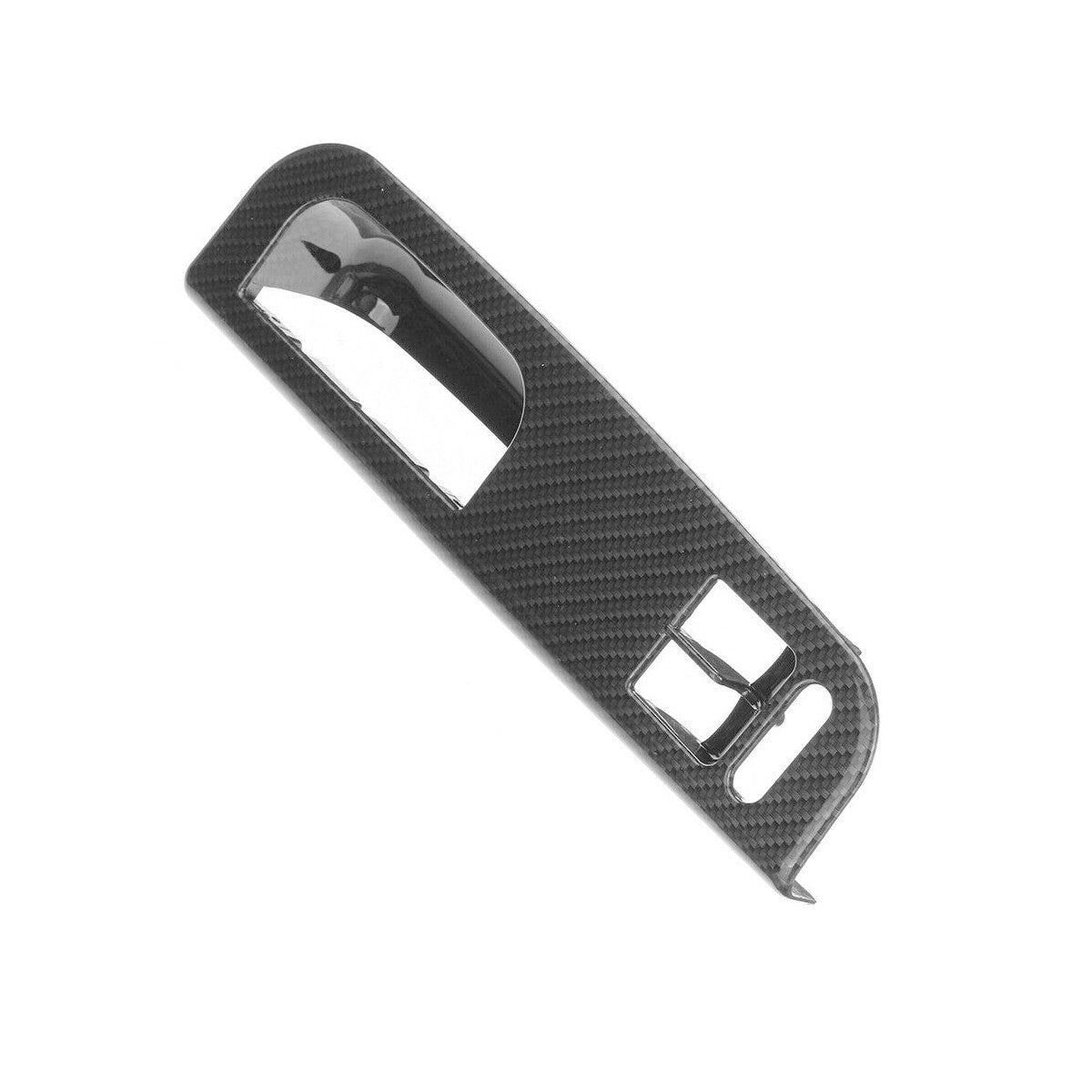Carbon fiber LHD window switch panel trim baffle suitable for Volkswagen for Golf MK4 98-06 2-door ABS