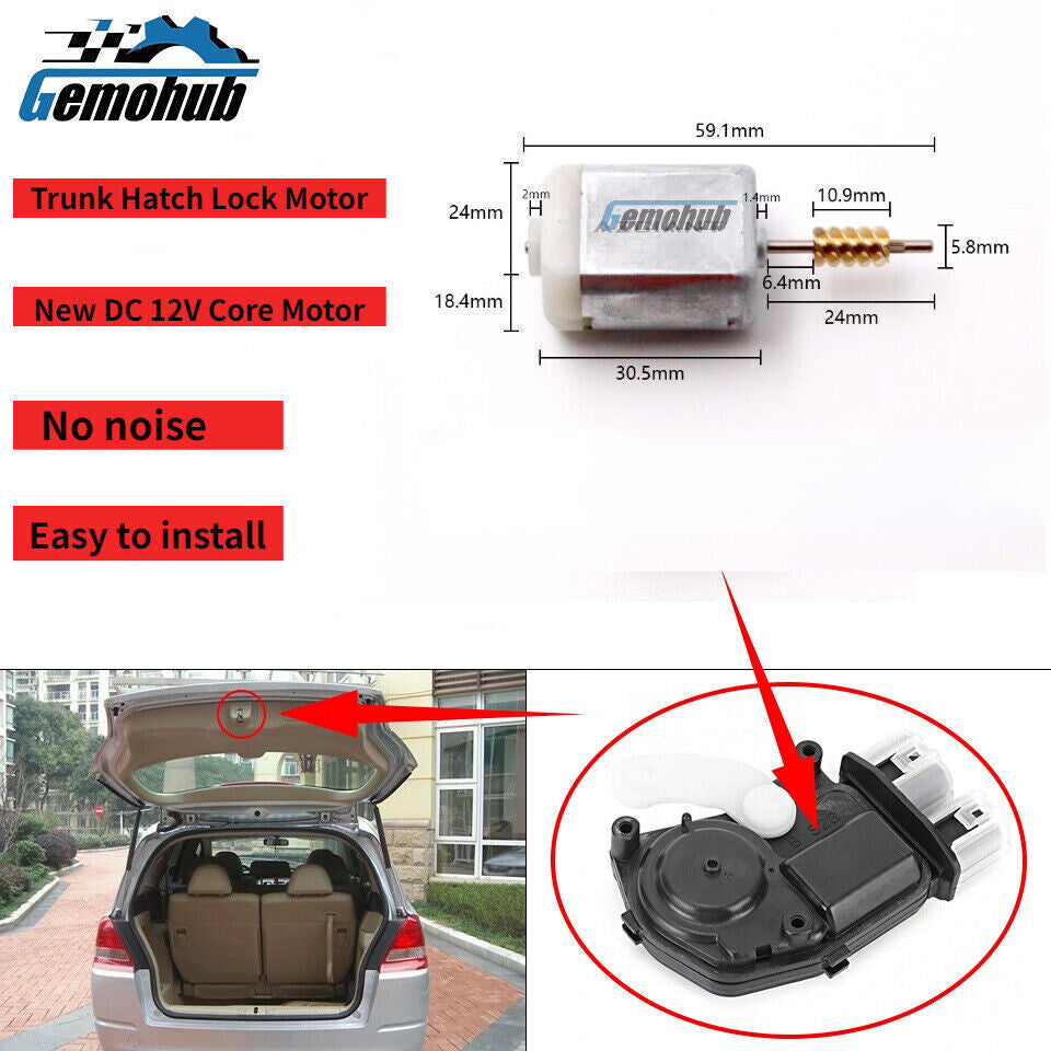 New Deck Lid Latch motor Replace for 2007-2016 for Renault Koleos