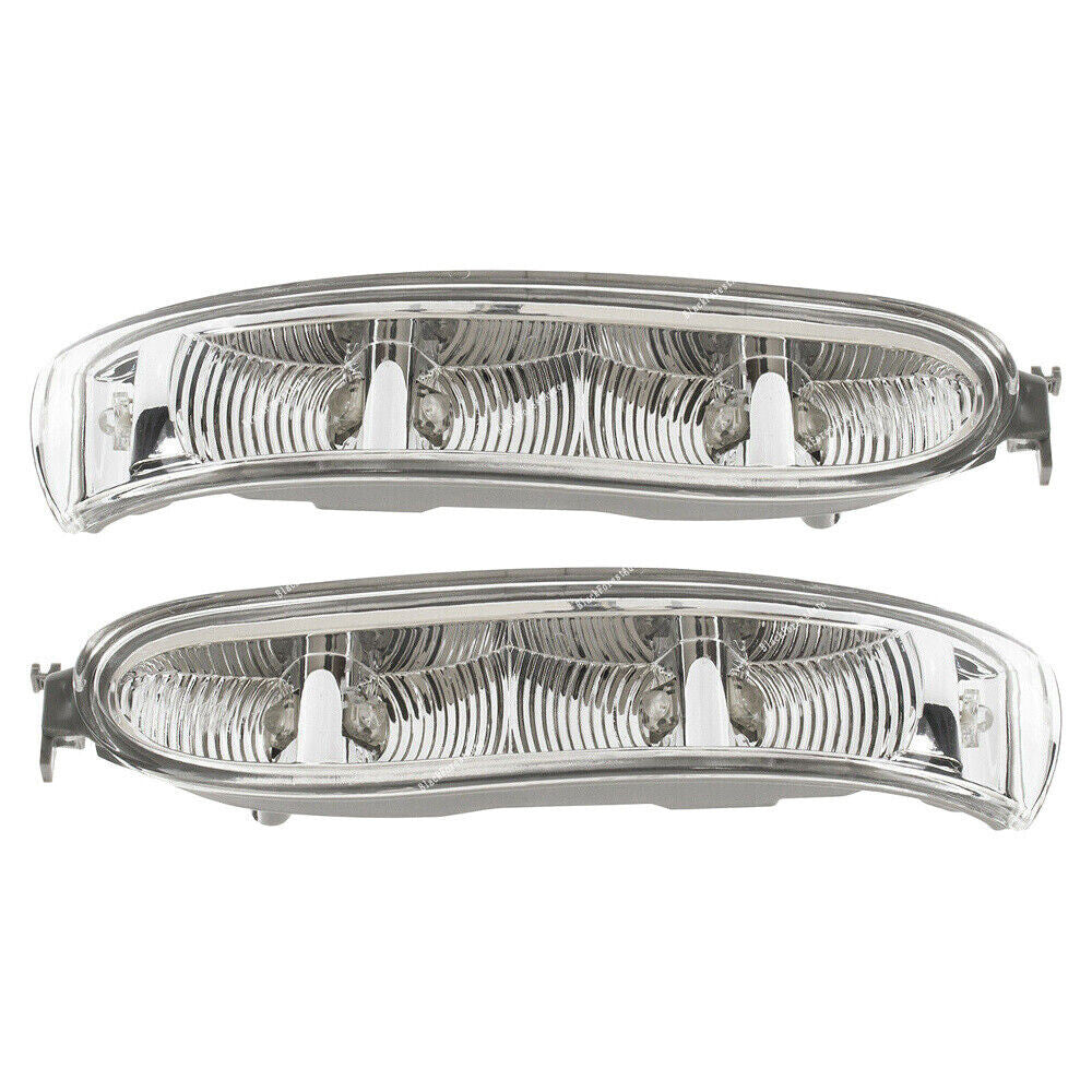 2pcs for Mercedes C209 Door Mirror Right Left Side Marker Lights Turn Signal