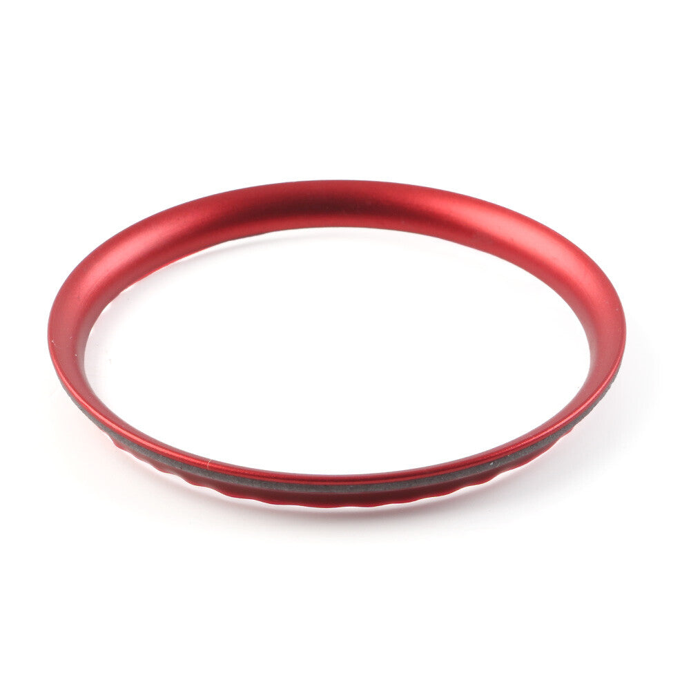 for VW for Passat B8 2016-2019 Interior Central Console Clock Frame Ring Trim Red UK