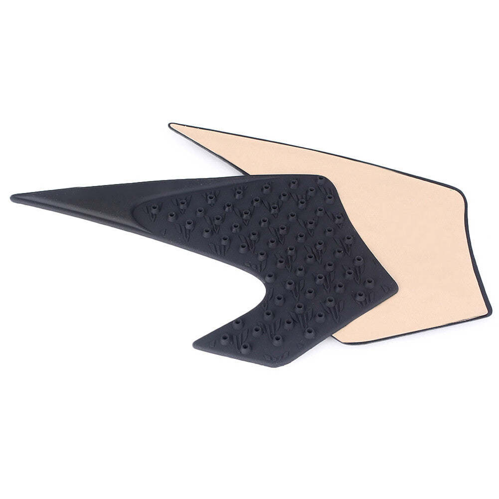Gas Fuel Tank Traction Pads Side Slip Protector Black for YAMAHA MT-07 2013-17