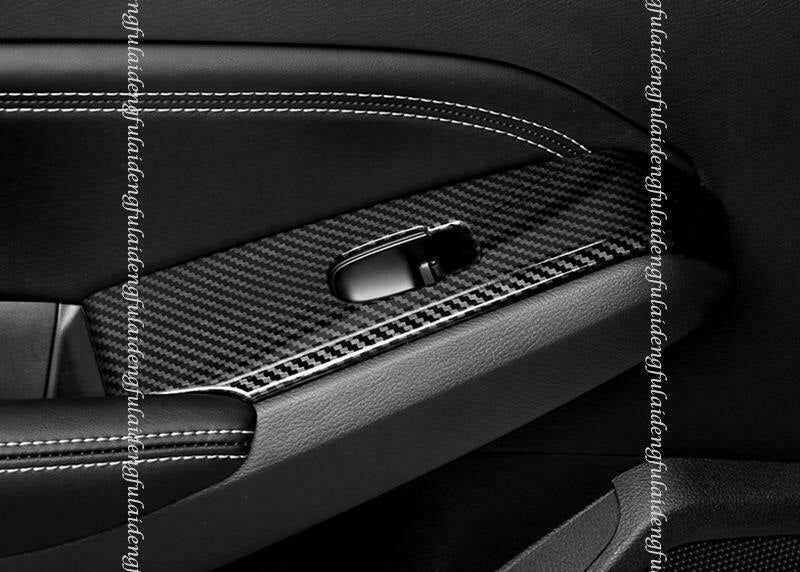 for Nissan Teana Altima 2019-22 Carbon door Window lift panel switch cover trim