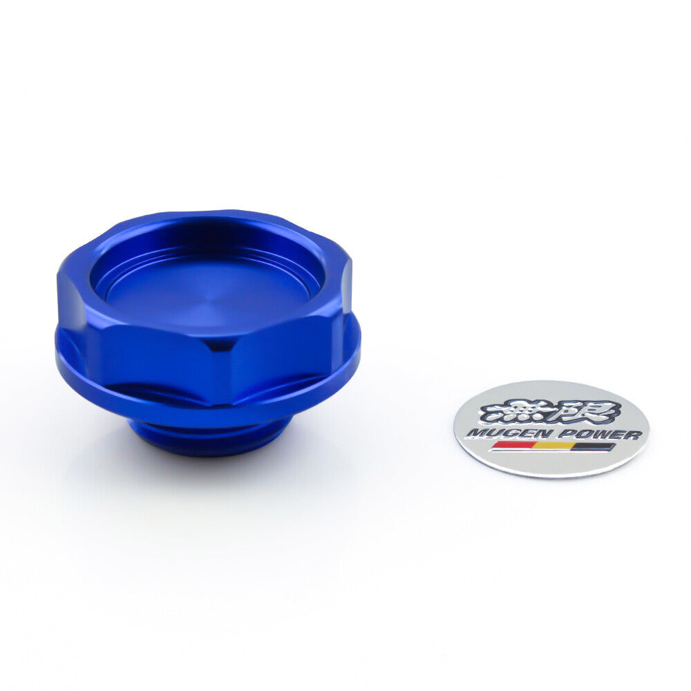 JDM Blue Screw-In Engine Oil Filler Tank Cap Valve Cover for Honda for Acura for Civic