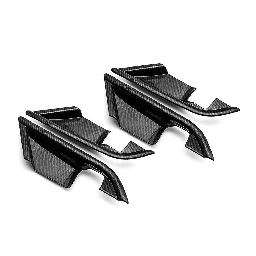Inner Door Handle Bowl Cover Trim Carbon Fiber Style Fit for Toyota for Camry 2018 2019