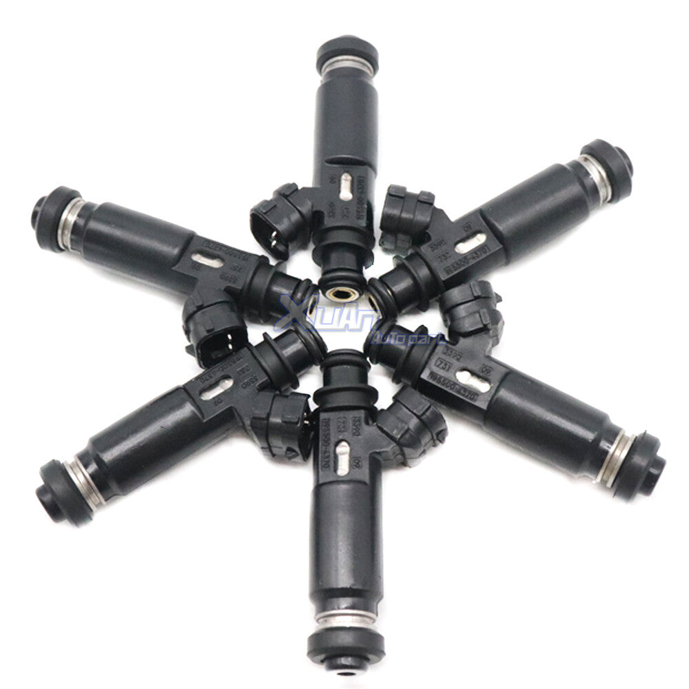 195500-4370 is a 6-fuel injector nozzle for Mitsubishi Montero Pajero 3.8 V6 03-06.