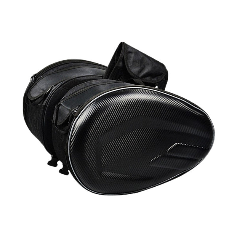2Pc Waterproof Motorcycle Fuel Tank Bags Baddle Side Bag Tail Luggage Suitcase