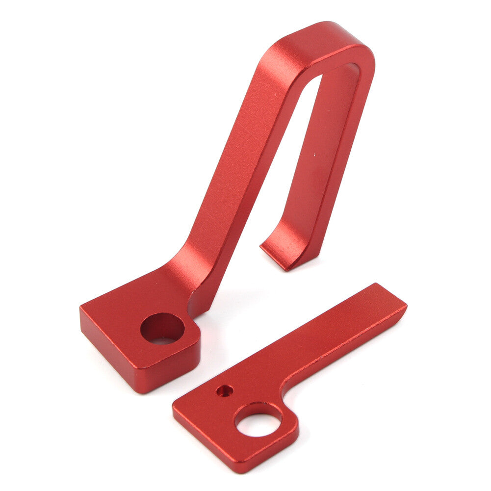 1x CNC Brake Line Hose Clamp for Yamaha YZ125/250 YZ250F/450F YZ250X YZ125X Red