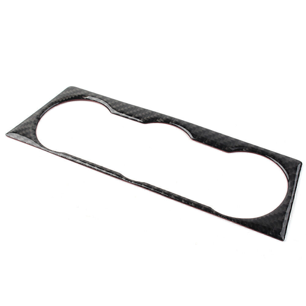 Carbon Fiber Central Console AC Switch Panel Trim For 2013-18 17 for Subaru Forester