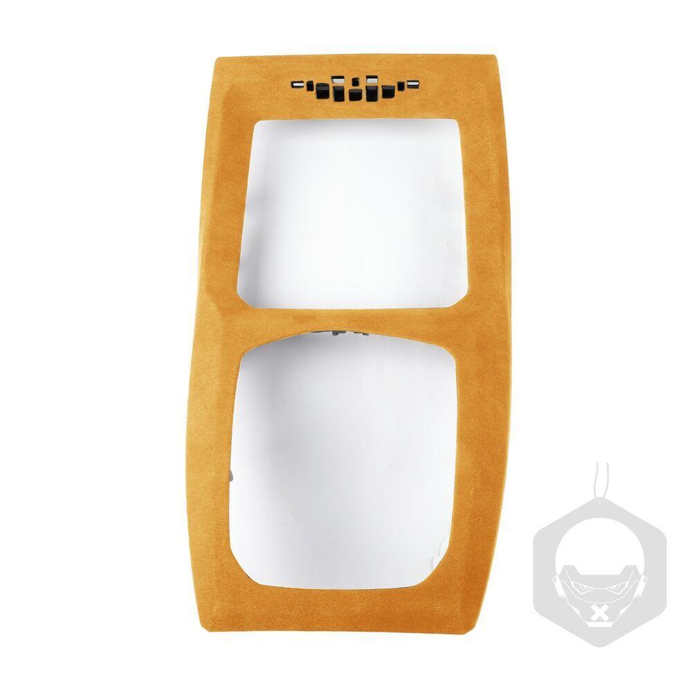 Inner Gear Shift Box Panel Cover Trim for BMW X3 G01 X4 G02 22-2023 Suede Yellow