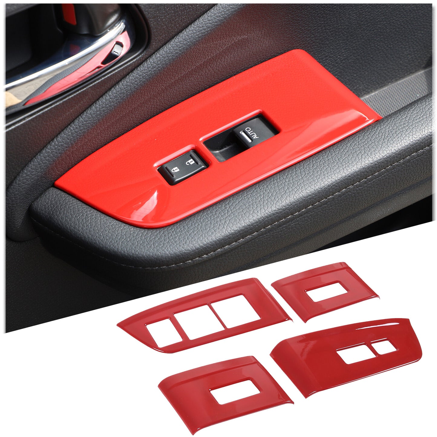 Carbon fiber air conditioning mode panel trim cover for Toyota 86/ for Subaru BRZ 2022
