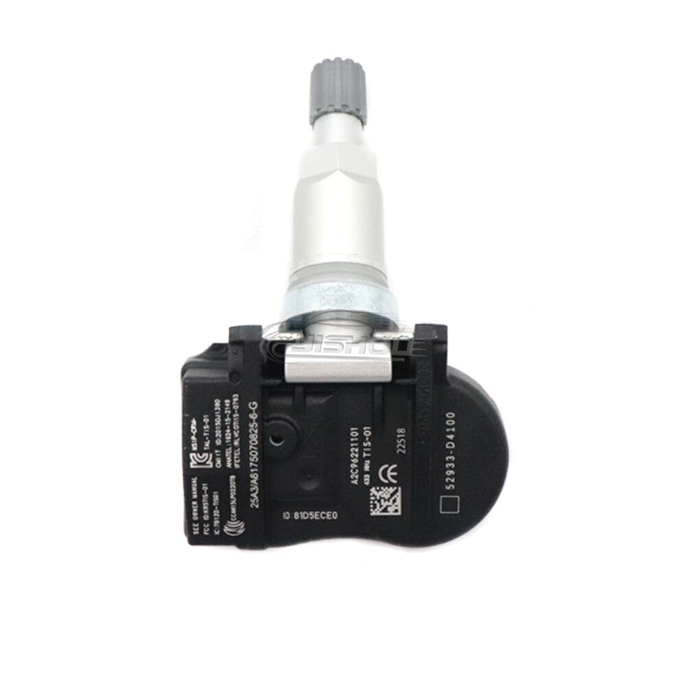 4-pack 52933-d4100 Tire Pressure Monitoring Sensors for Hyundai and for Kia TPMS