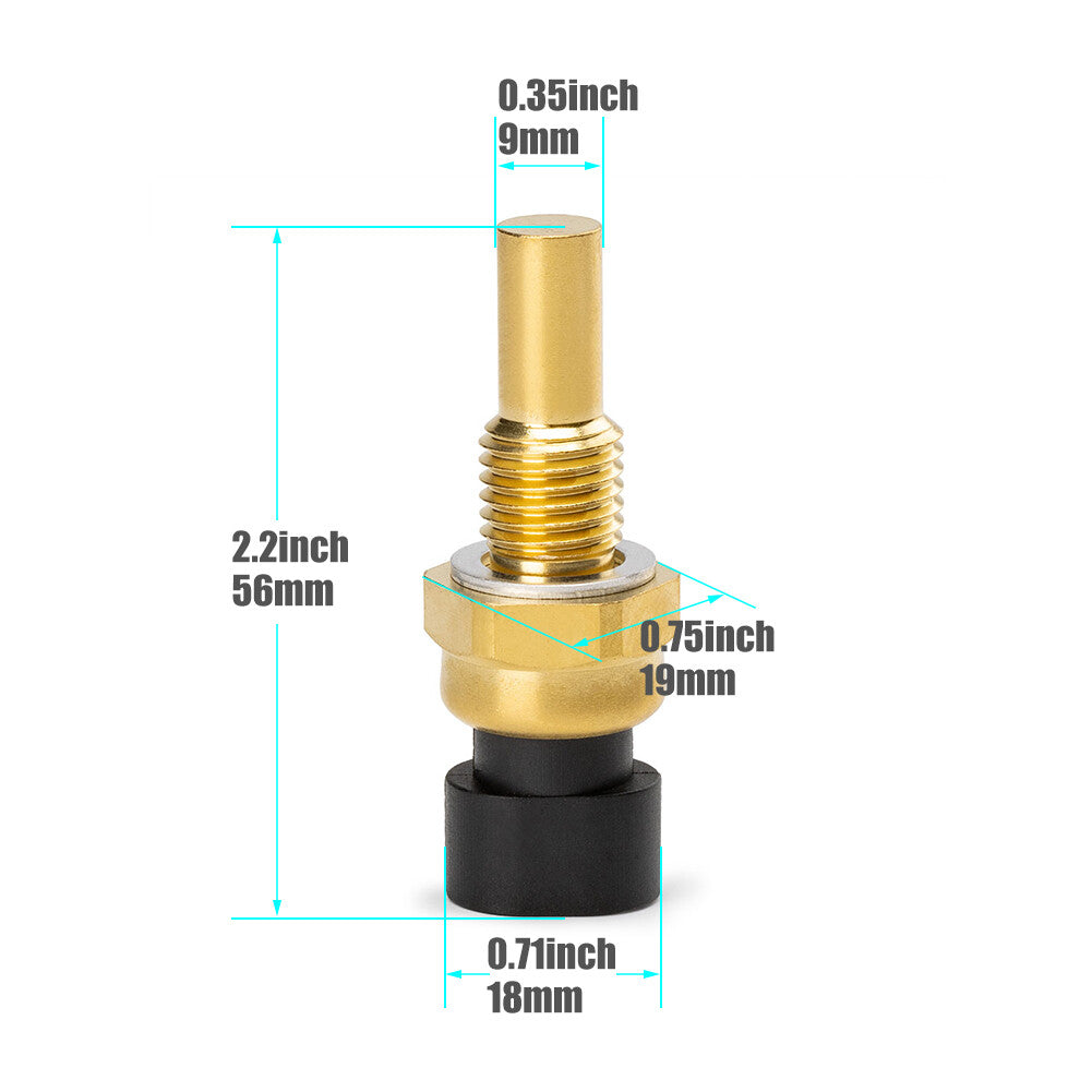for Chevy for GMC TPI TBI LT1 LS1 LS2 4.8L 5.3L 6.0L Coolant Temperature Temp Sensor
