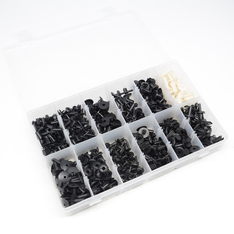 350x Car Plastic Push Pin Rivet Trim Clip Panel Interior Assortment Nylon Buckle
