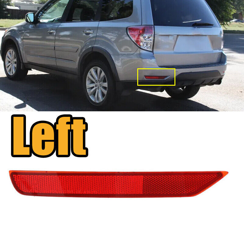 For 2009-2018 for Subaru Forester Rear Bumper Reflector Lamp Reflector Lamp Left