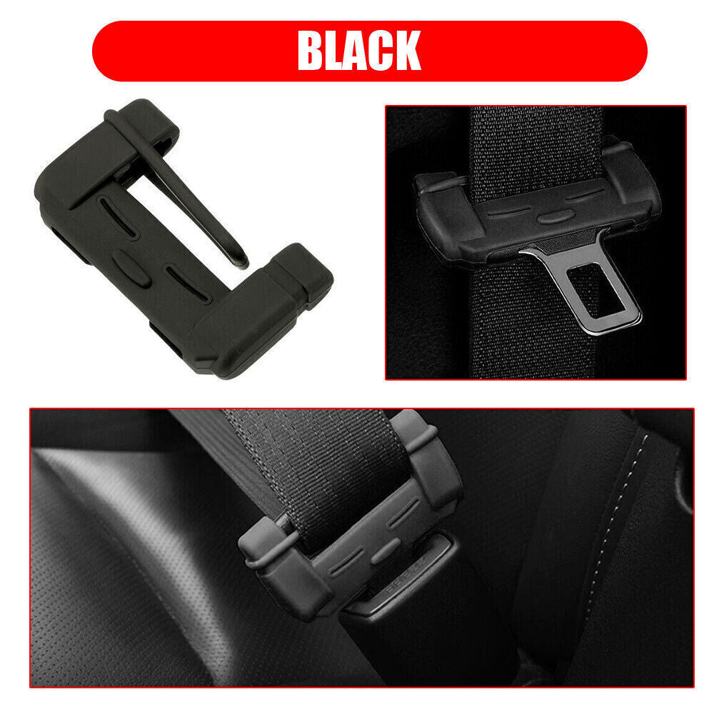 General Motors for Seat Parts Belt Buckle Clip Silicone Scratch Protective Cover
