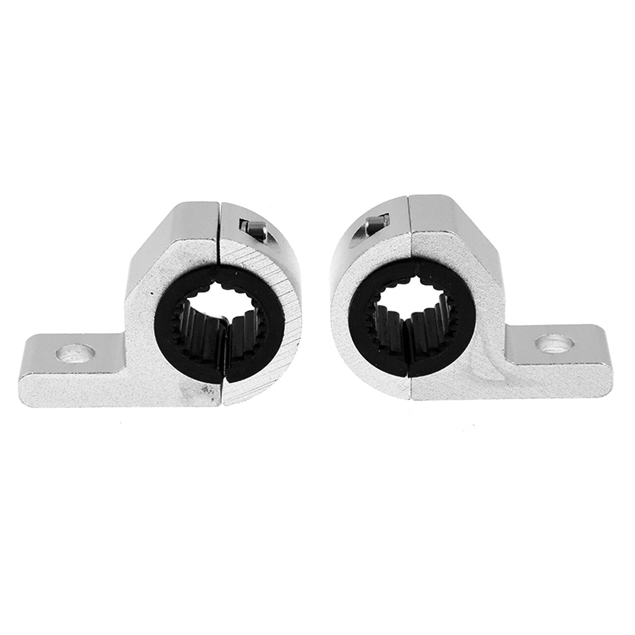 LED Light Bar Horizontal Clamp Mount Bracket Kit For 1 1.25 ATV UTV Off-Road
