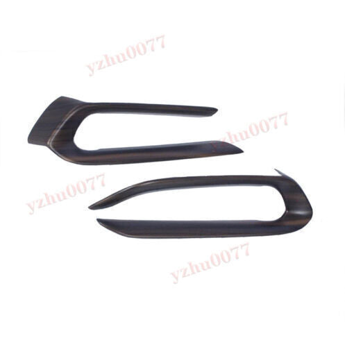 for Toyota Venza 2021-2023 Wood Grain Color Dashboard Side Air Outlet Cover Trim