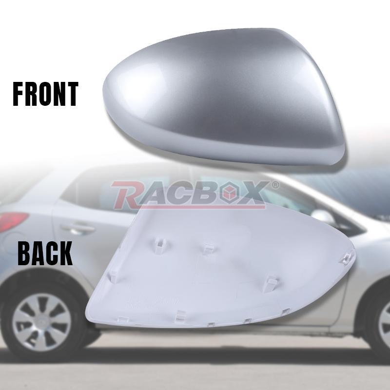 Right Side Mirror Covers Caps Shell Housing View Mirror for Mazda3 BL 2013-2019