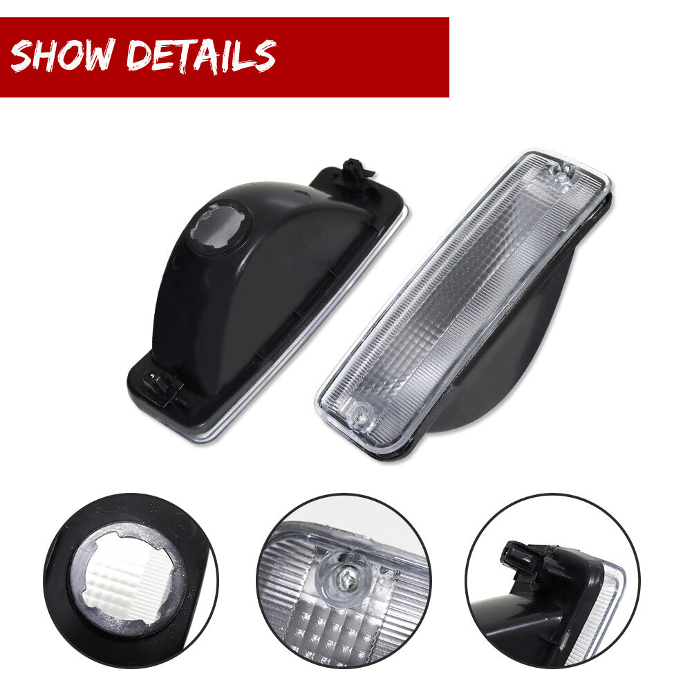 Transparent signal light housing suitable for 1990-91 for Toyota 4Runner / 89-91 pickup truck 4WD