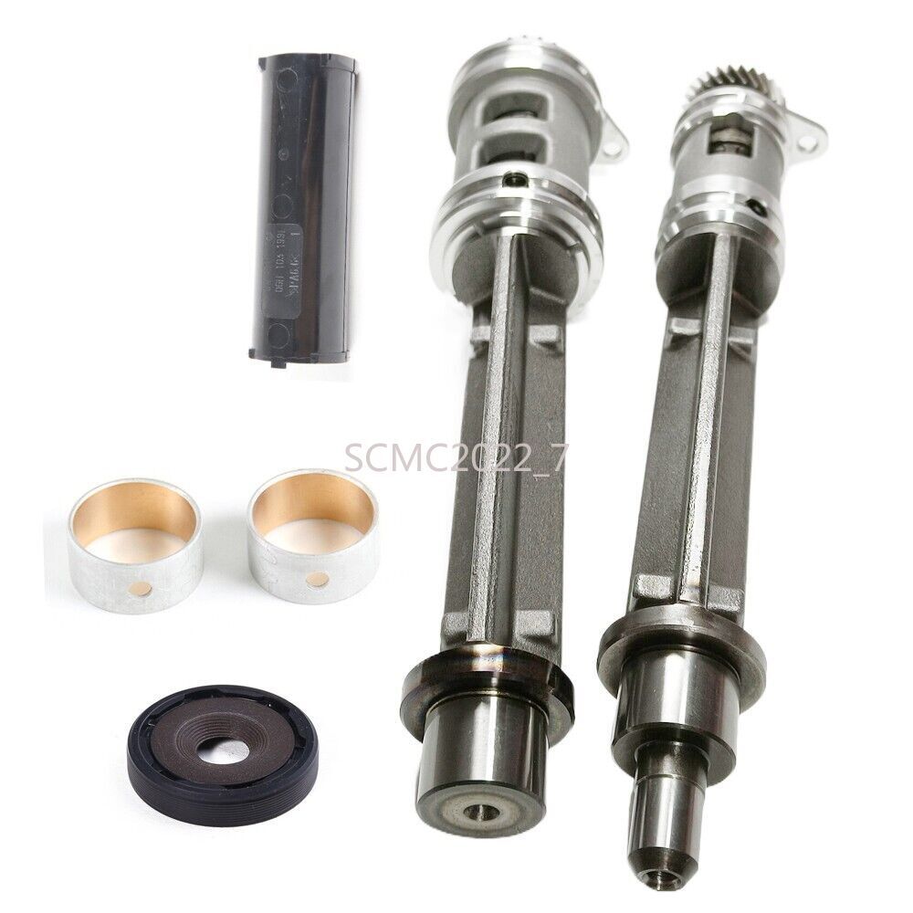 2x Balance Shafts w/ Tube Oil strainers 06H198205A for Audi A4 Q5 for VW for Jetta 2.0T