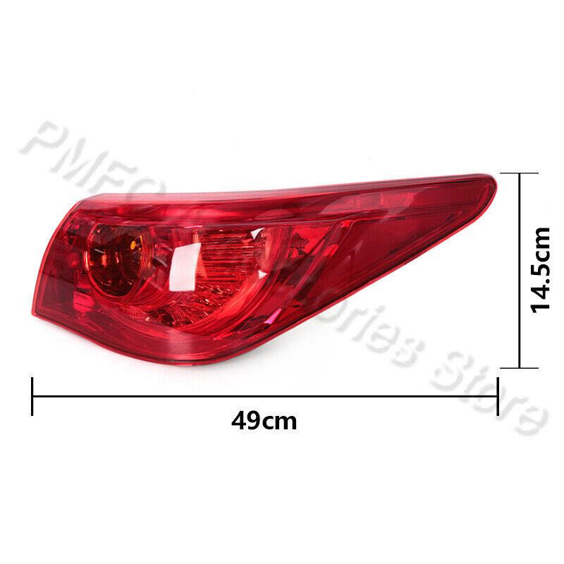 For 2014-2017 for Infiniti Q50/Q50s Left Rear Tail Light Outer Lamp Driver Side