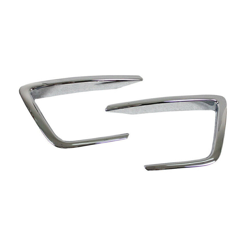 2X Chrome Front Fog Light Cover Molding Trims for Ford Expedition 2018-2020 19