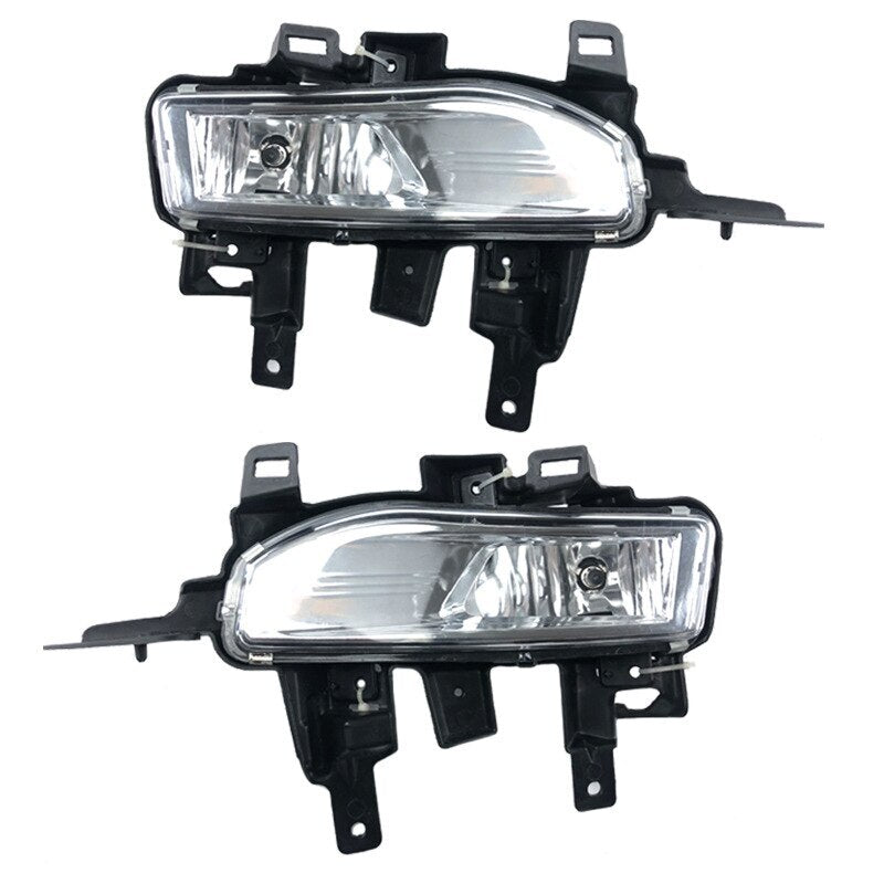 1Pair Front Bumper Halogen Fog Lamp Kit Set Harness for NISSAN Qashqai 2018 2019