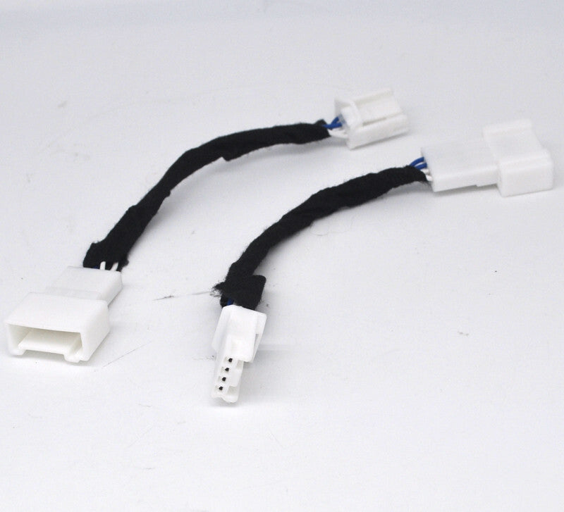 2x Retrofit Tweeter Speaker 4 pin adaptor cable wire for Toyota for Lexus for Scion