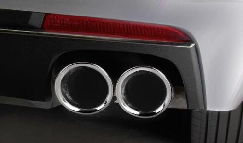 for Cadillac CT6 2016-2021 Chrome Exhaust Muffler Tail Pipe Tip Tailpipe Cover2