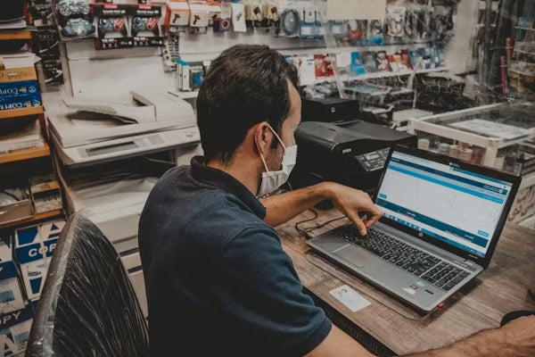 Automotive tech desk interface executing automated database lookups via verified fitment routing tables.