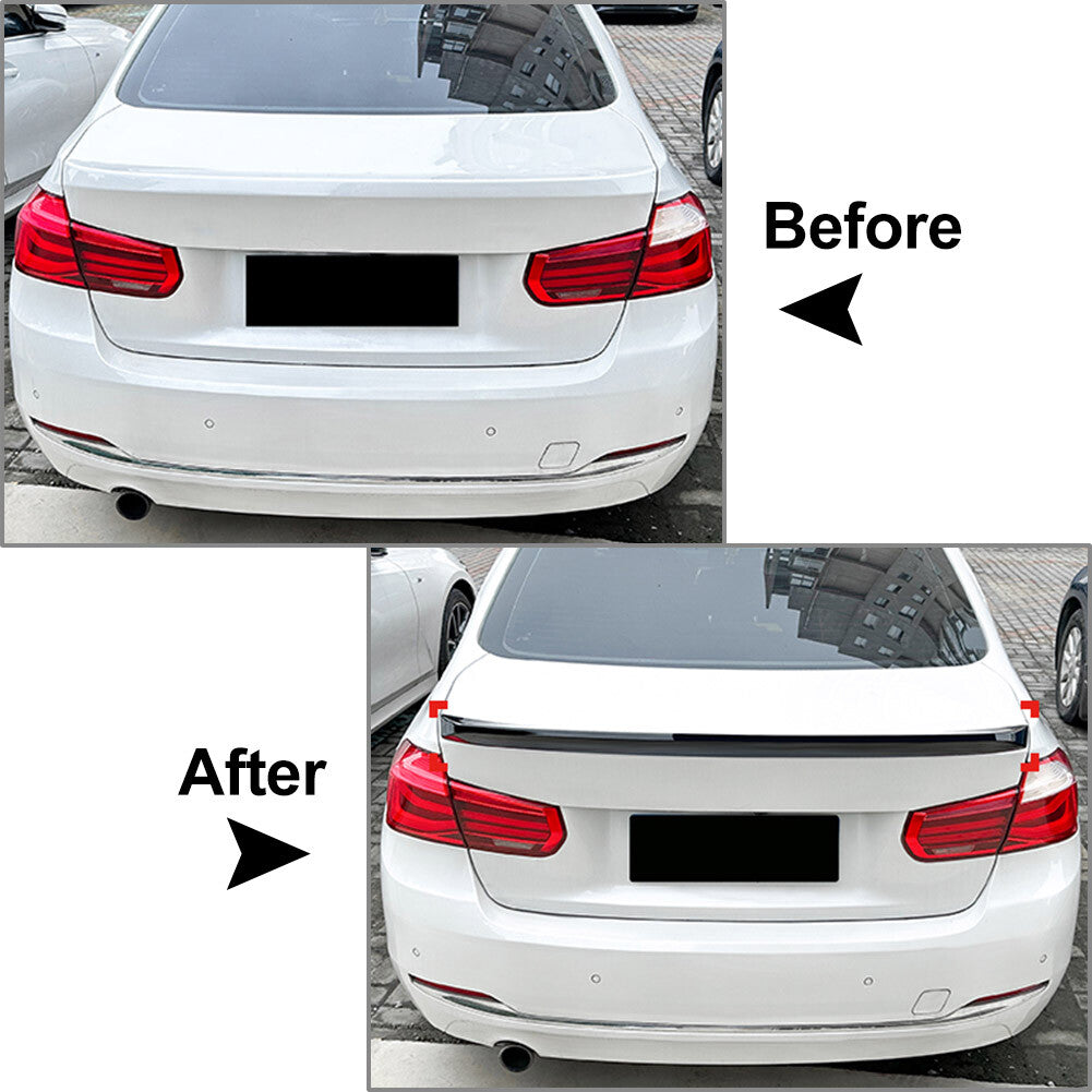 Rear Roof Trunk Spoiler Lip Tail Boot Wing for BMW F30 F35 F80 M3