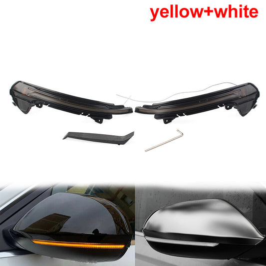 Dynamic LED Mirror Indicator Turn Signal Light for Audi for A6 C7 C7.5 RS6 S6 12-18
