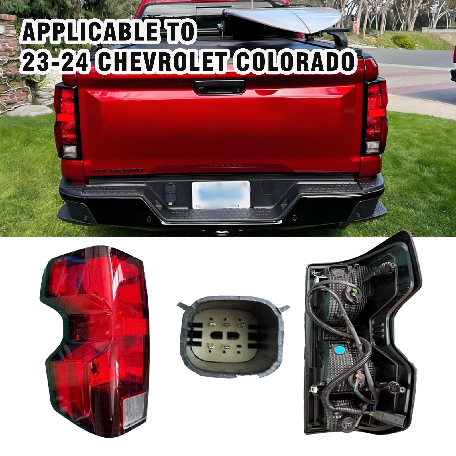 1-piece LED taillight for left side of driver 85651744, suitable for 2023-2024 Colorado 3004490