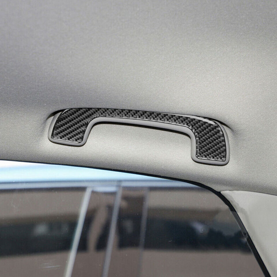 4Pcs Carbon Fiber Center Car Roof Handle Trim Sticker for Honda 11th for Civic 22-23