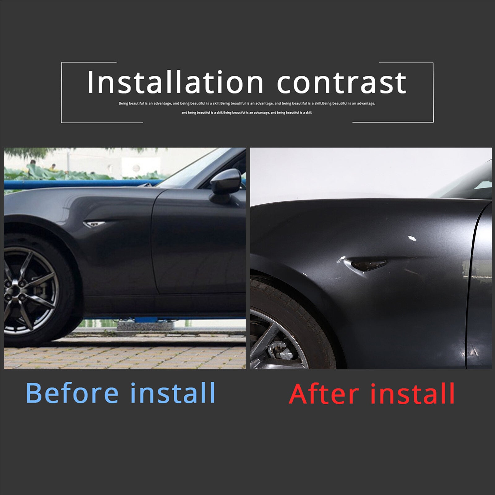 Carbon fiber ABS dashboard display cover trim for Mercedes-Benz C-Class W204 2011-2013