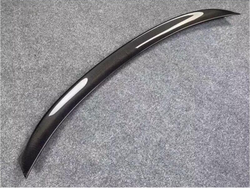 Carbon fiber rear trunk boiler lip for Porsche for Panamera 971 2017-2022