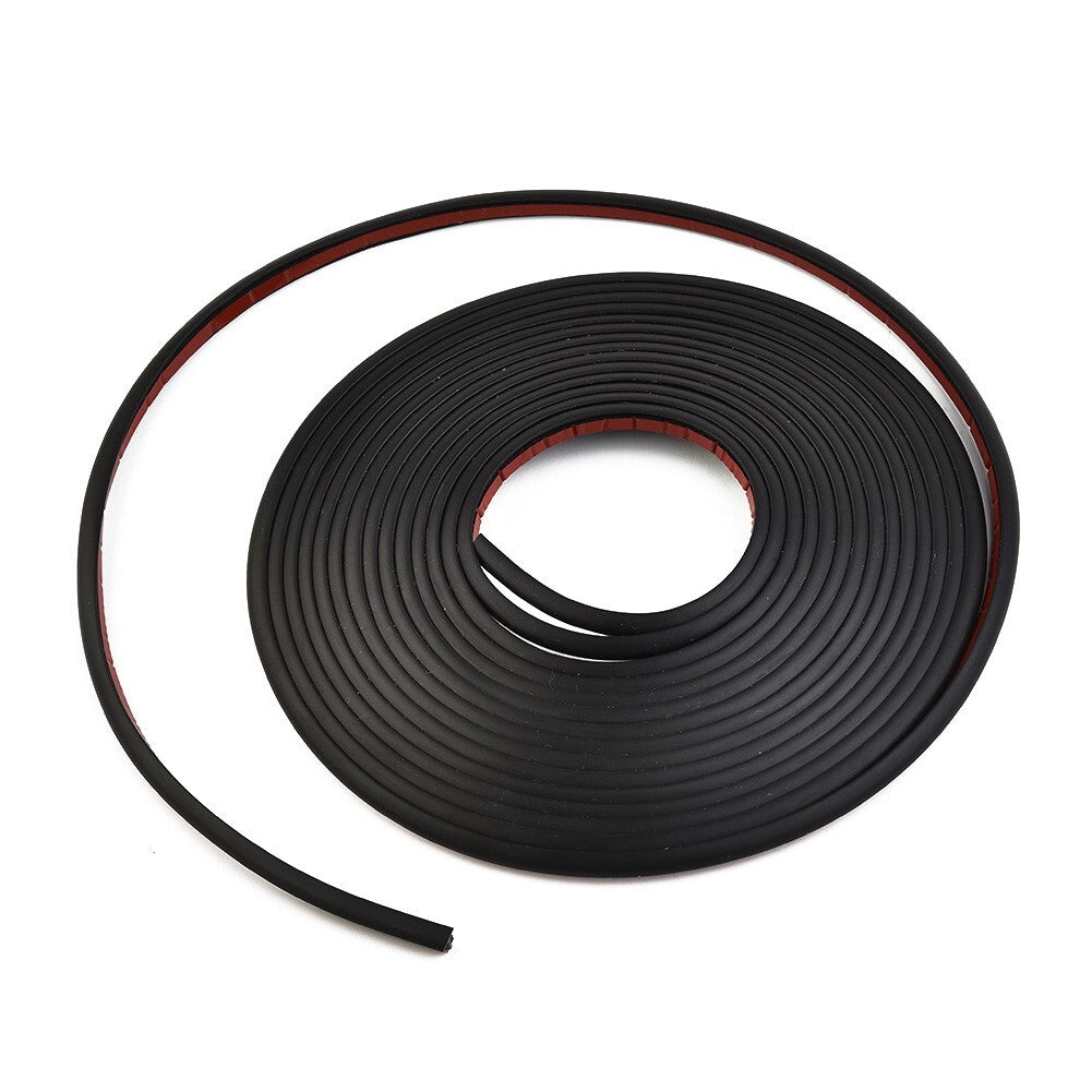 1pcs Sealing Strip 5M Bumper Weatherstrip W/ Dual-Sided Tape Waterproof