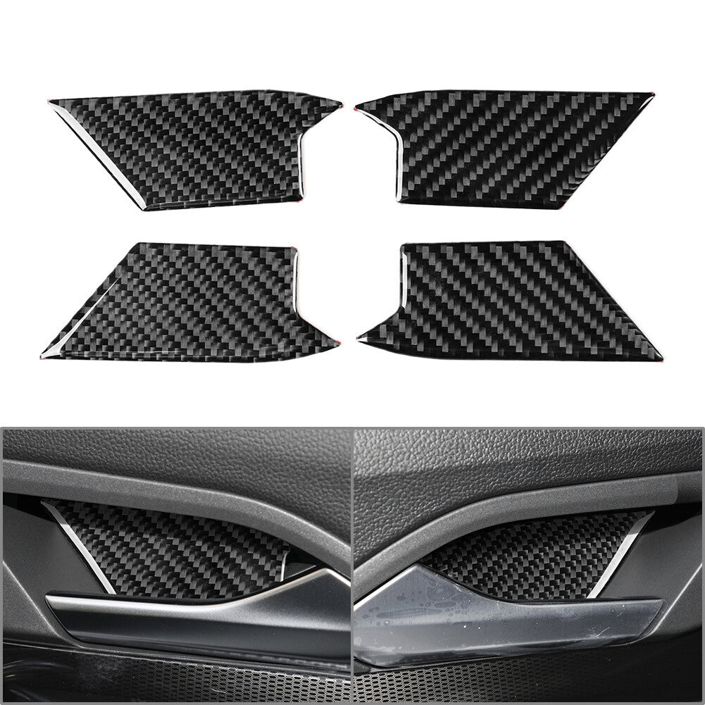 Innent¨¹rgriff Sch¨¹ssel Abdeckung Trim f¨¹r for Volkswagen for Golf 8 MK8 2021-23 Schwarz
