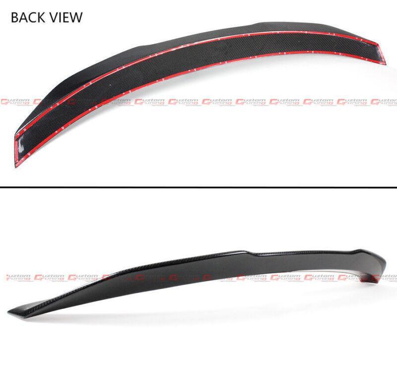 Suitable for 14-2024 for INFINITI Q50 PSM style HIGH KICK carbon fiber DUCKBILL TRUNK SPOILER