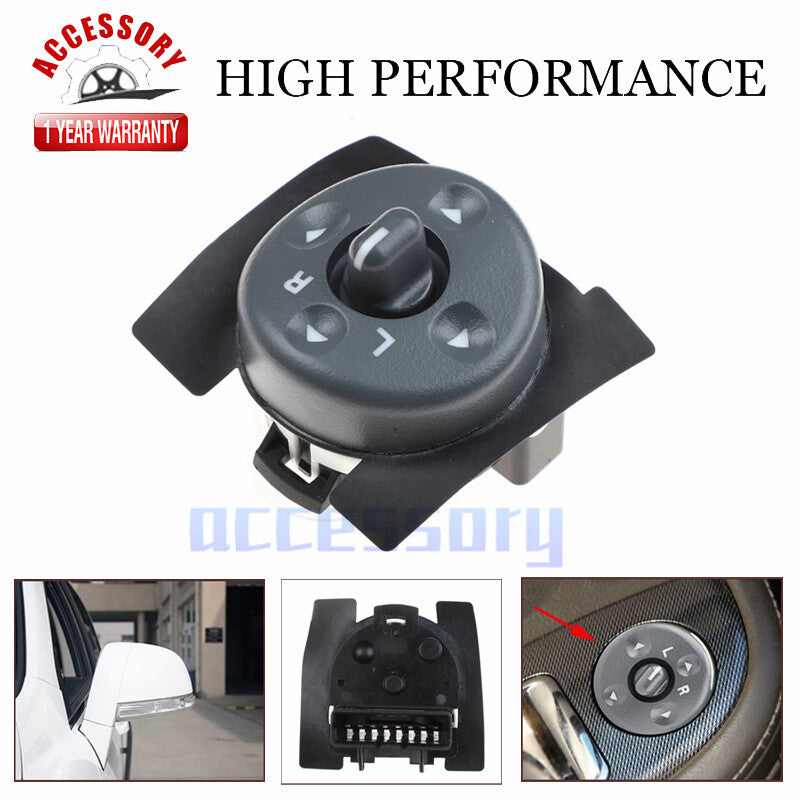 Power mirror switch compatible with 95-99 for Chevrolet Suburban Silverado Tahoe S10 for GMC 15009690