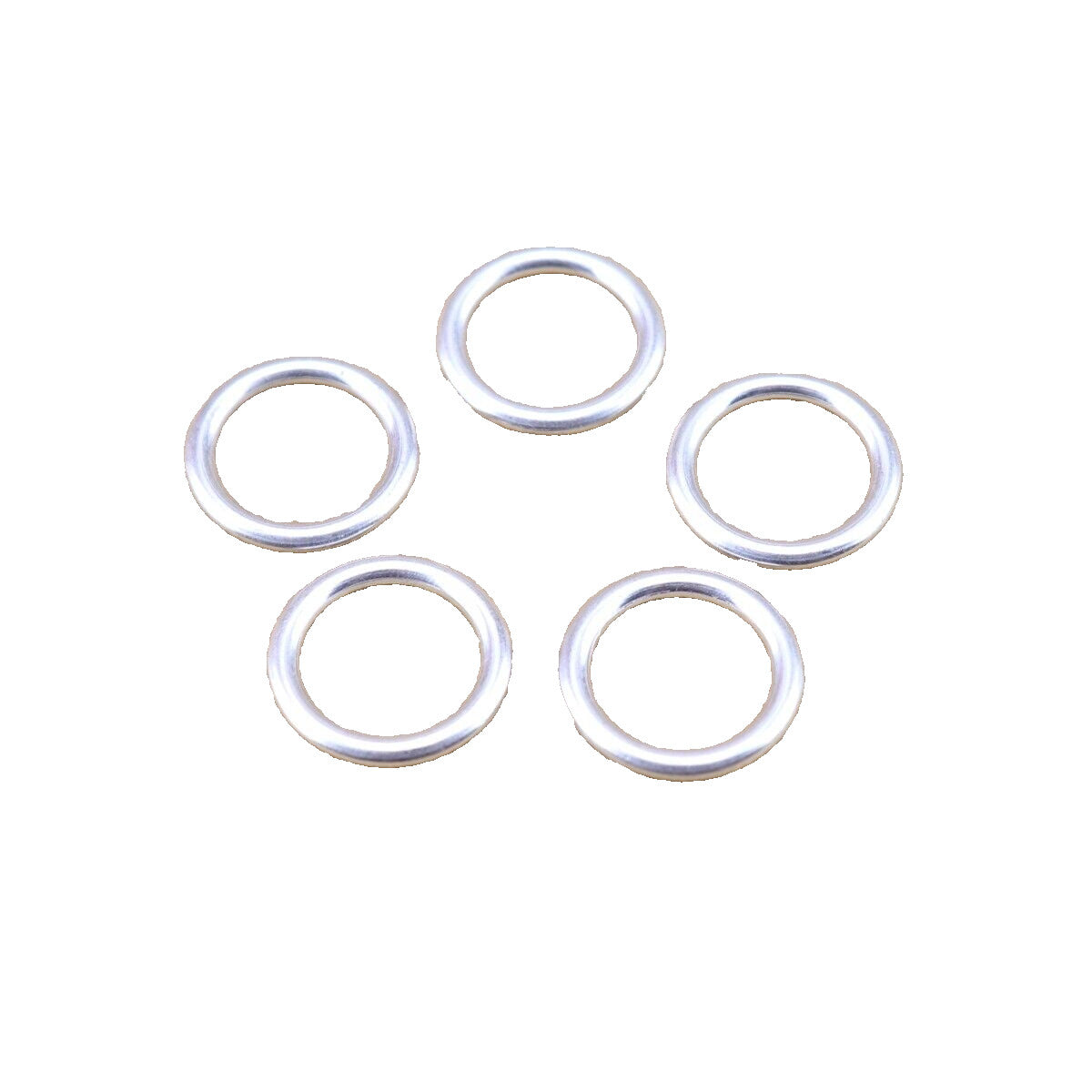 5 new drain plug gaskets for Audi S4, A4, Q5, for Volkswagen Touareg CC, and REINZ, N0138157