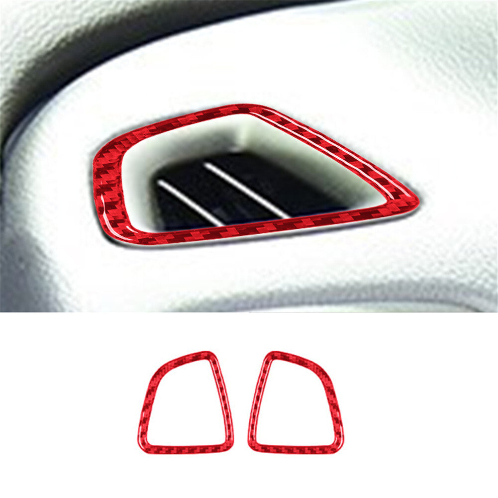 2Pcs Red Air Vents Frame Trim Cover for Chevrolet Colorado / for GMC for Canyon 2015-2022