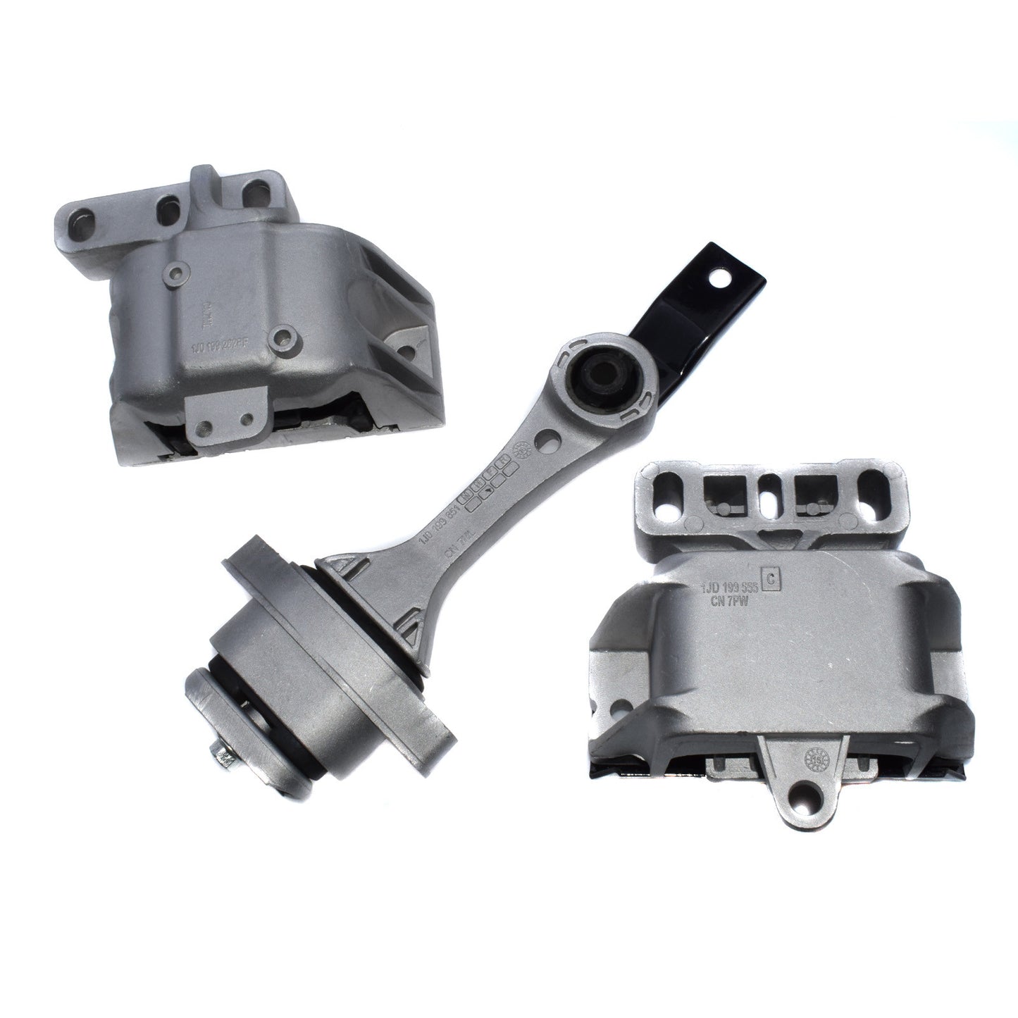 1J0199555AJ for VW for Golf GTI 1.8 Engine Motor Mounts Auto Transmission Mount 3PCS