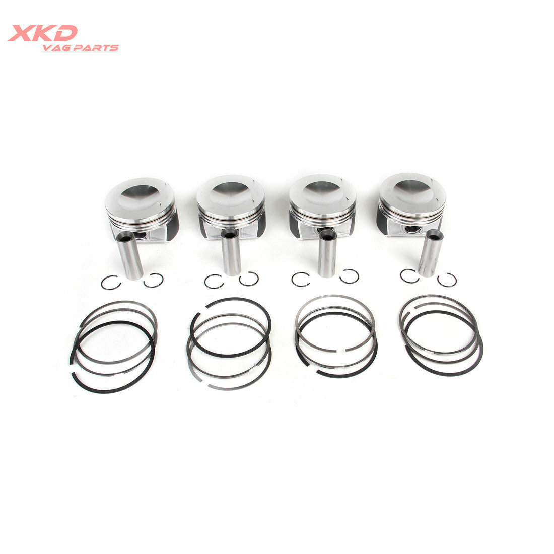 06D107066C 2.0T Piston Assembly Kit Fit for VW for Jetta for Golf for Passat for Audi A3 S3 BPY