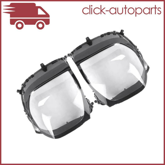 2X Front Left Right Headlamp Lens Cover Clear Fits for Outlander 2022-2024