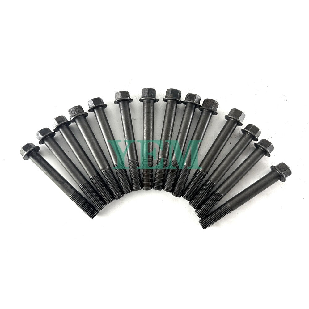 1 Set Engine Head Bolt 14pcs For Yanmar 3TNV80 Engine 3TNV80 Cylinder Head Bolt