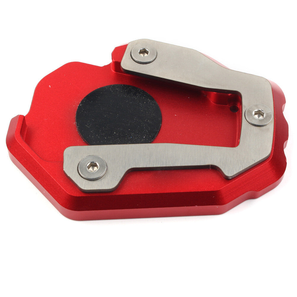 CNC Kickstand Verl?ngerungsplatte f¨¹r for Honda CRF1100L L4 Afrika Twin Schwarz Rot