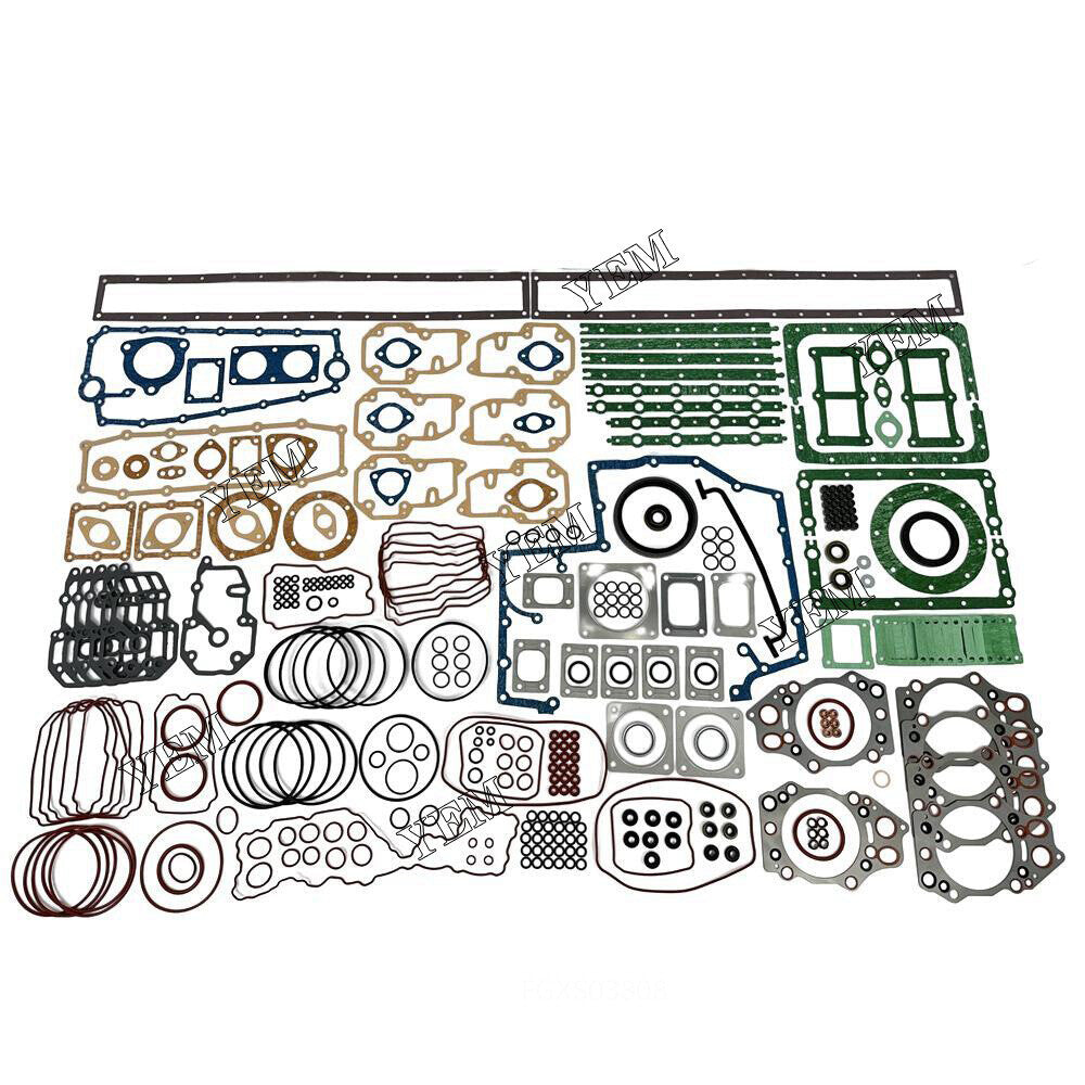 6D140 Full Gasket Kit 6210-17-1814 For Komatsu Engine For Komatsu Gasket Kit