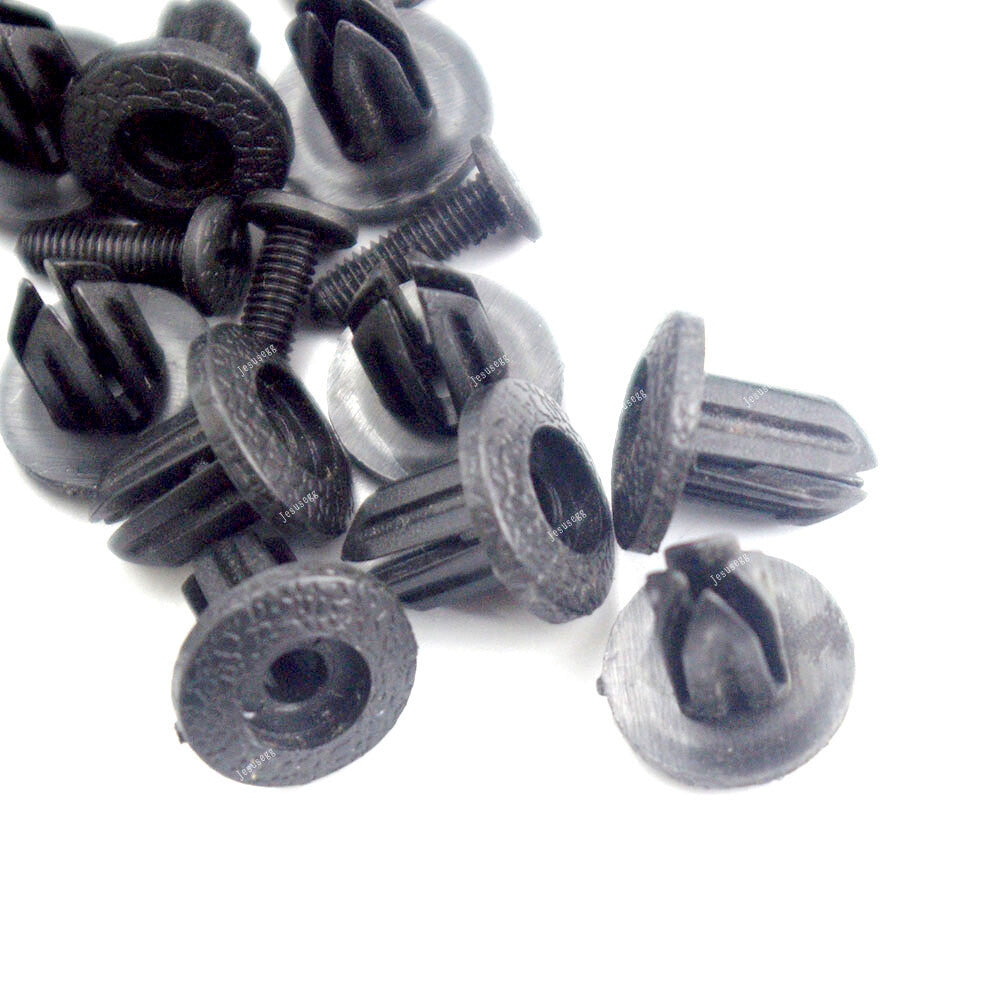 10pcs Side Trunk Lining Retainer Pillar Garnish Clips for Honda 91550-SH3-003