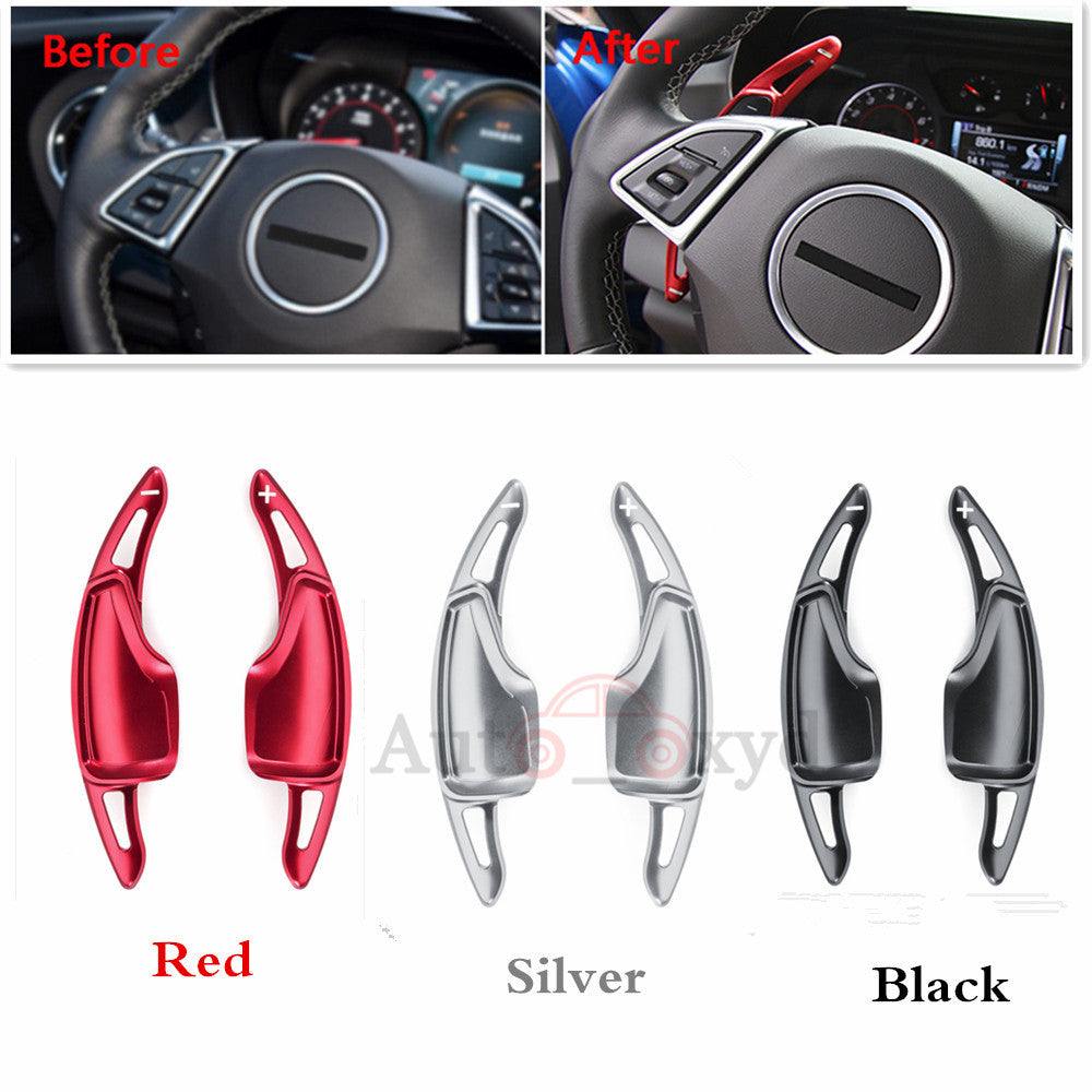 Extended version of the steering wheel paddle shifter for 2016 and 2017 for Chevrolet Camaro.